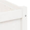 vidaXL - Plantenbak - 50x50x50 - cm - massief - grenenhout - wit