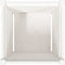 vidaXL - Plantenbak - 50x50x50 - cm - massief - grenenhout - wit