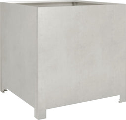 vidaXL - Plantenbak - 50x50x50 - cm - roestvrij - staal