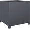vidaXL - Plantenbak - 50x50x50 - cm - staal - antracietkleurig