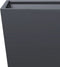 vidaXL - Plantenbak - 50x50x50 - cm - staal - antracietkleurig
