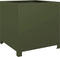 vidaXL - Plantenbak - 50x50x50 - cm - staal - olijfgroen