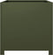 vidaXL - Plantenbak - 50x50x50 - cm - staal - olijfgroen