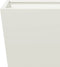 vidaXL - Plantenbak - 50x50x50 - cm - staal - wit
