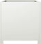 vidaXL - Plantenbak - 50x50x50 - cm - staal - wit