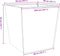 vidaXL - Plantenbak - 50x50x50 - cm - staal - zwart