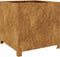 vidaXL - Plantenbak - 50x50x50 - cm - weervast - staal