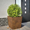 vidaXL - Plantenbak - 50x50x50 - cm - weervast - staal