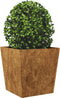 vidaXL - Plantenbak - 50x50x50 - cm - weervast - staal