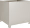 vidaXL - Plantenbak - 50x50x50 - cm - weervast - staal