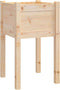 vidaXL - Plantenbak - 50x50x70 - cm - massief - grenenhout