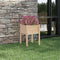 vidaXL - Plantenbak - 50x50x70 - cm - massief - grenenhout