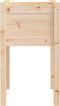 vidaXL - Plantenbak - 50x50x70 - cm - massief - grenenhout