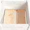 vidaXL - Plantenbak - 50x50x70 - cm - massief - grenenhout - wit