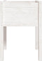 vidaXL - Plantenbak - 50x50x70 - cm - massief - grenenhout - wit