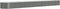 vidaXL - Plantenbak - 512x80x36 - cm - gepoedercoat - staal - grijs