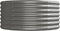 vidaXL - Plantenbak - 512x80x36 - cm - gepoedercoat - staal - grijs