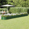 vidaXL - Plantenbak - 512x80x36 - cm - gepoedercoat - staal - groen