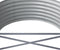 vidaXL - Plantenbak - 512x80x36 - cm - gepoedercoat - staal - antracietkleurig