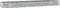 vidaXL - Plantenbak - 523x140x36 - cm - gepoedercoat - staal - zilverkleurig