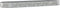 vidaXL - Plantenbak - 523x140x36 - cm - gepoedercoat - staal - zilverkleurig