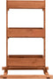 vidaXL - Plantenbak - 52x30x78 - cm - vurenhout