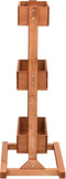 vidaXL - Plantenbak - 52x30x78 - cm - vurenhout