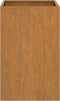 vidaXL - Plantenbak - 52x48x75 - cm - cortenstaal