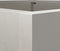 vidaXL - Plantenbak - 52x48x75 - cm - roestvrij - staal - zilverkleurig