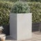 vidaXL - Plantenbak - 52x48x75 - cm - roestvrij - staal - zilverkleurig