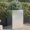 vidaXL - Plantenbak - 52x48x75 - cm - roestvrij - staal - zilverkleurig