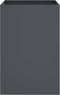 vidaXL - Plantenbak - 52x48x75 - cm - staal - antracietkleurig