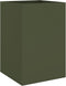 vidaXL - Plantenbak - 52x48x75 - cm - staal - olijfgroen