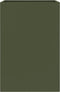vidaXL - Plantenbak - 52x48x75 - cm - staal - olijfgroen