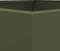 vidaXL - Plantenbak - 52x48x75 - cm - staal - olijfgroen