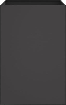 vidaXL - Plantenbak - 52x48x75 - cm - staal - zwart