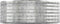 vidaXL - Plantenbak - 544x100x36 - cm - gepoedercoat - staal - zilverkleurig