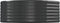 vidaXL - Plantenbak - 544x100x36 - cm - gepoedercoat - staal - antracietkleurig