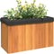 vidaXL - Plantenbak - 59x27,5x35 - cm - massief - acaciahout