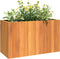 vidaXL - Plantenbak - 59x27,5x35 - cm - massief - acaciahout