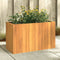 vidaXL - Plantenbak - 59x27,5x35 - cm - massief - acaciahout