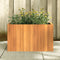 vidaXL - Plantenbak - 59x27,5x35 - cm - massief - acaciahout