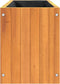 vidaXL - Plantenbak - 59x27,5x35 - cm - massief - acaciahout