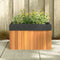 vidaXL - Plantenbak - 59x27,5x35 - cm - massief - acaciahout
