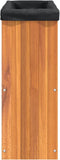 vidaXL - Plantenbak - 59x27,5x70 - cm - massief - acaciahout