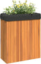 vidaXL - Plantenbak - 59x27,5x70 - cm - massief - acaciahout
