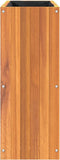 vidaXL - Plantenbak - 59x27,5x70 - cm - massief - acaciahout