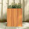 vidaXL - Plantenbak - 59x27,5x70 - cm - massief - acaciahout