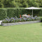 vidaXL - Plantenbak - 600x140x36 - cm - gepoedercoat - staal - zilverkleurig