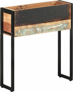 vidaXL - Plantenbak - 60x20x68 - cm - massief - gerecycled - hout